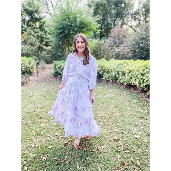 Z Supply Tanya Blurred Maxi Dress - Picture 3 of 13